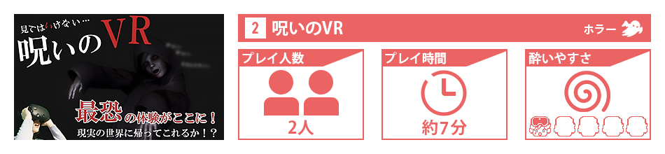 呪いのVR